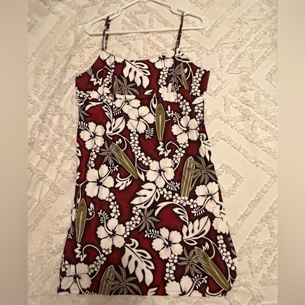 Aloha Spaghetti Strap Dress